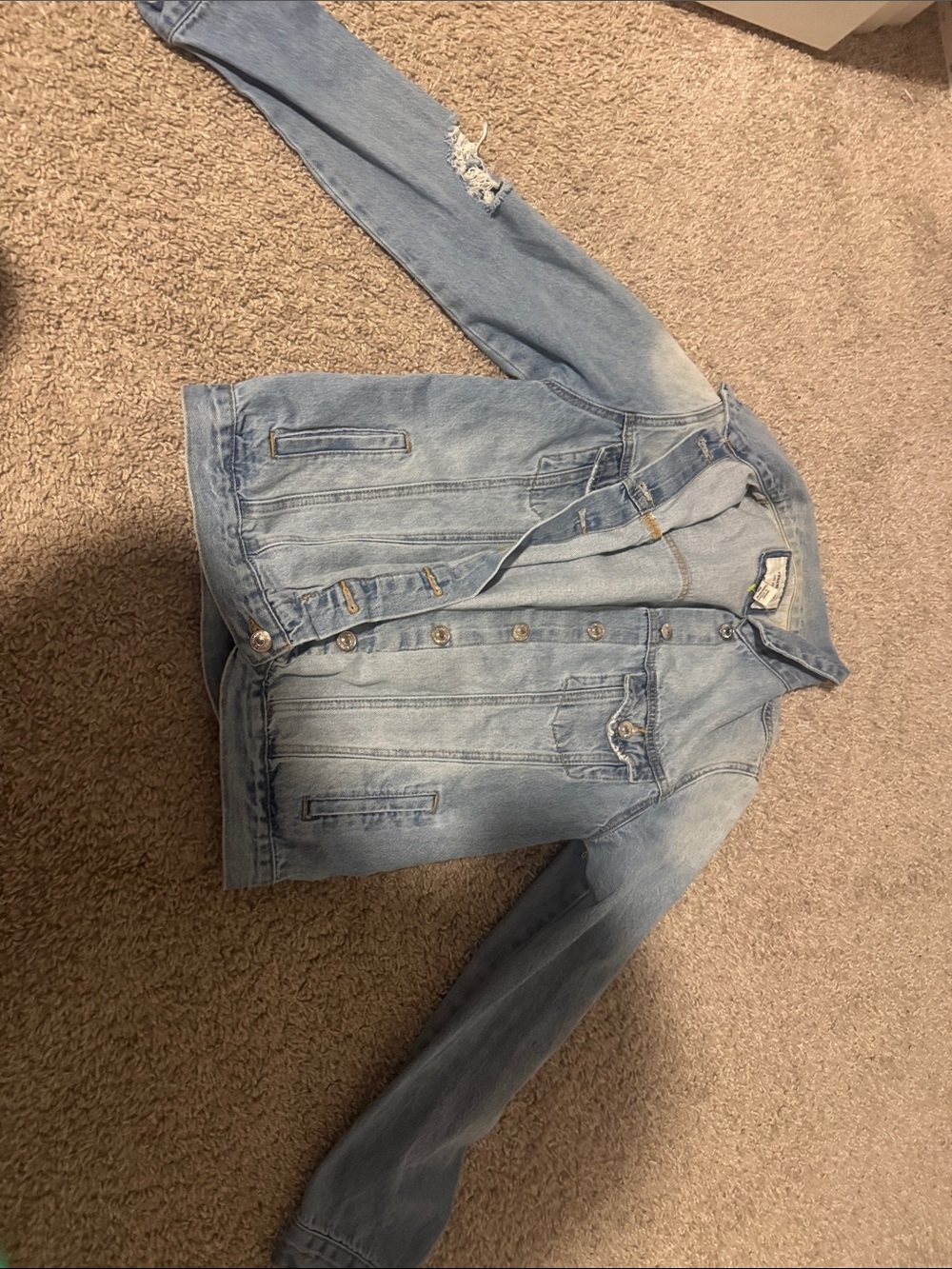 Forever 21 Light Wash Denim Jacket